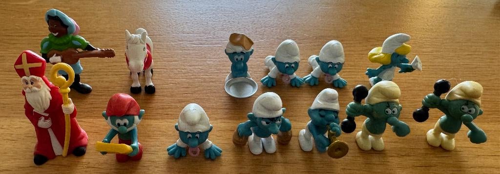 smurfen, Ophalen of Verzenden, Zo goed als nieuw, Verschillende Smurfen, Poppetje, Figuurtje of Knuffel
