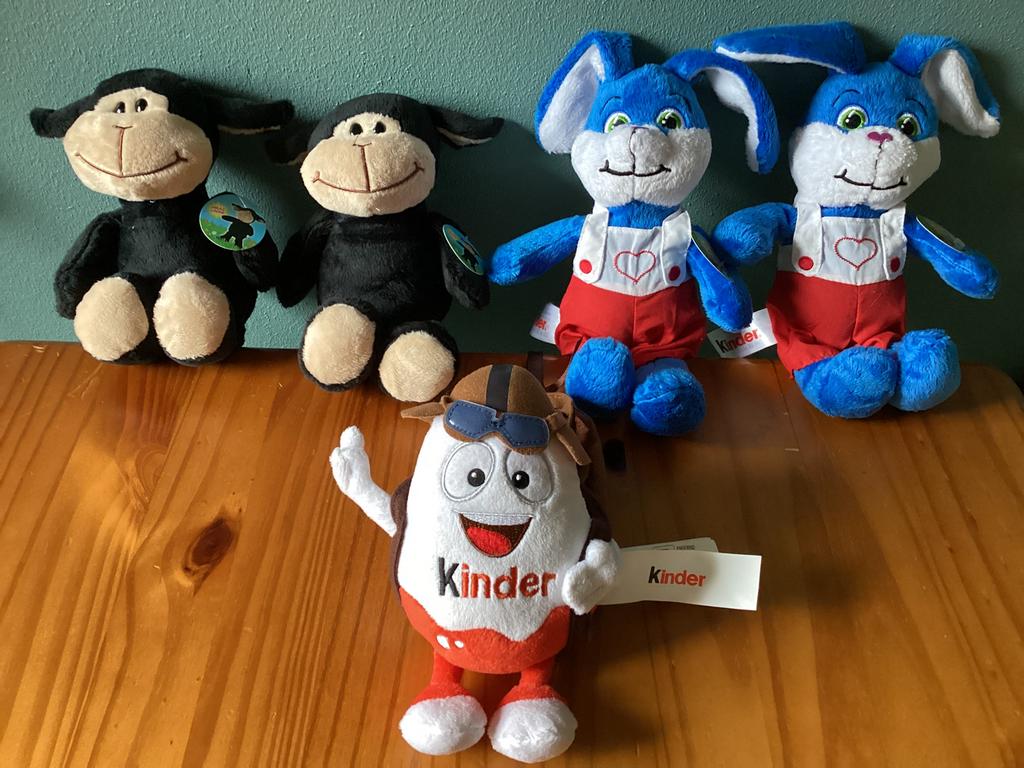 Kinder Chocolade Kindersurprise Knuffels Nieuw.  ((Ophalen)), Ophalen, Zo goed als nieuw, Overige typen