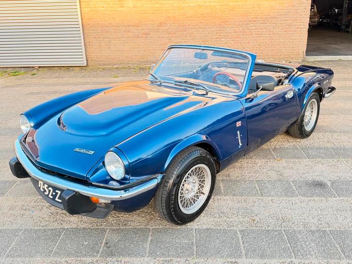 Triumph SPITFIRE MK IV 6 Cilinder op kenteken, Auto's, Triumph, Bedrijf, Te koop, Spitfire, Open dak, Benzine, Cabriolet, Handgeschakeld