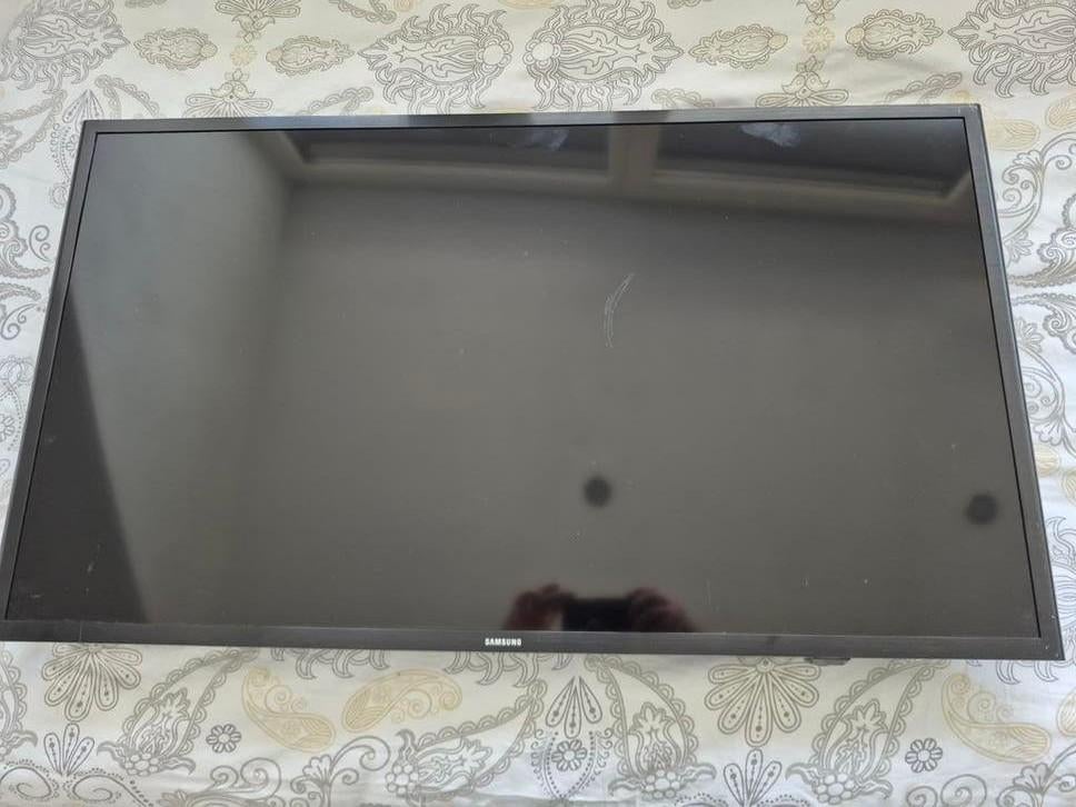 Samsung TV met kleine barst in beeldscherm, LED, 50 Hz, Ophalen of Verzenden, Samsung