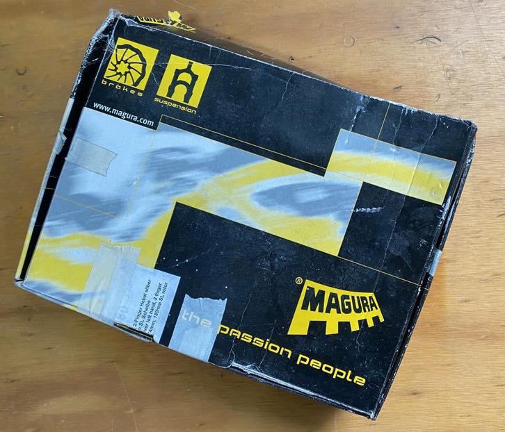 Magura hydraulische schijfremmenset, Fietsen en Brommers, Fietsonderdelen, Zo goed als nieuw, Algemeen, Ophalen of Verzenden