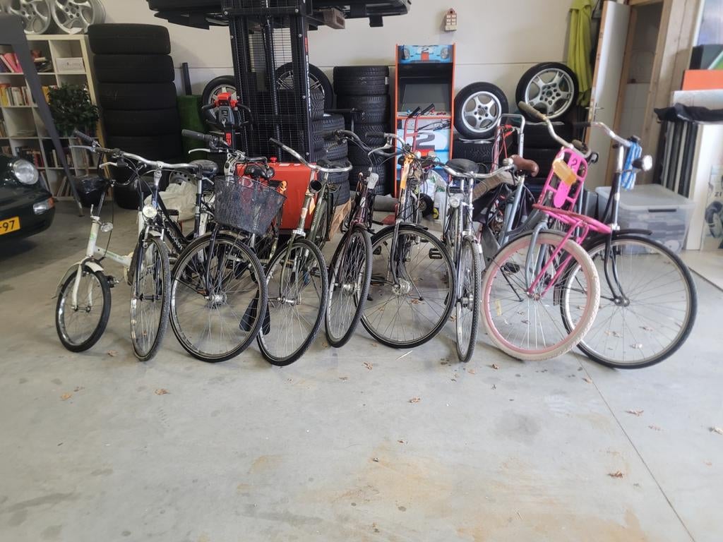 Diverse fietsen in 1 koop Gazelle Batavus vouwfiets, Fietsen en Brommers, Fietsen | Driewielfietsen, Ophalen, Gebruikt