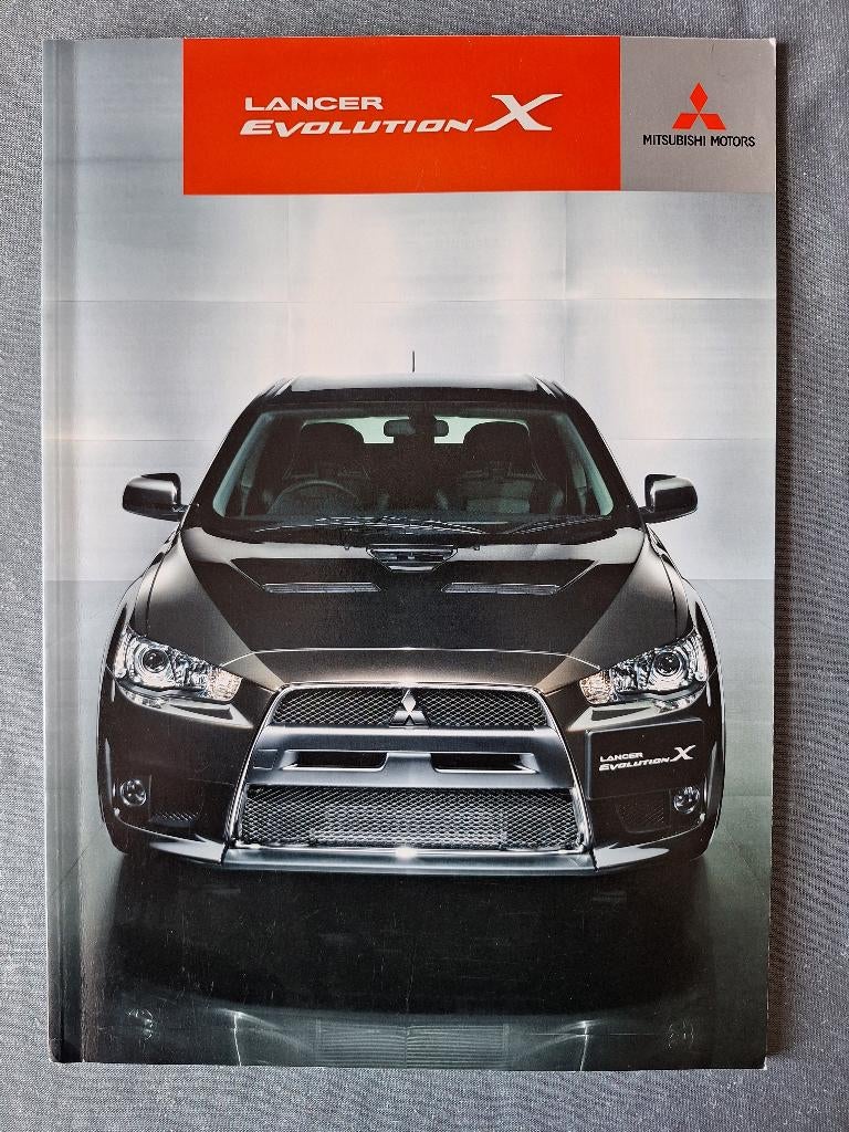 Brochure MITSUBISHI LANCER EVOLUTION X - Japan, Verzenden, Zo goed als nieuw, Mitsubishi