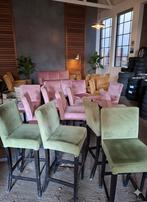 Barkrukken met rugleuning-diverse kleuren, Huis en Inrichting, Barkrukken, 5 krukken of meer, Ophalen of Verzenden, Gebruikt, 60 tot 90 cm