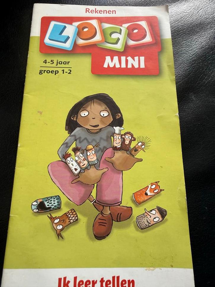 Loco Mini Rekenen: Ik leer tellen (4-5 jaar), Boeken, Kinderboeken | Jeugd | onder 10 jaar, Gelezen, Non-fictie, Ophalen of Verzenden