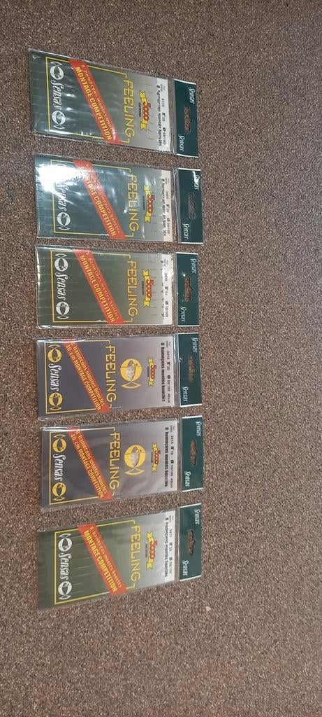 Sensas Feeling vaste hengel onderlijnen 18 & 40cm. (49st.), Nieuw, Ophalen of Verzenden, Nvt, Vaste hengel