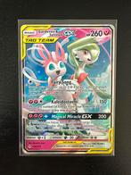 Pokémon Gardevoir & Sylveon GX UNB130 Tag Team, Ophalen of Verzenden, Zo goed als nieuw