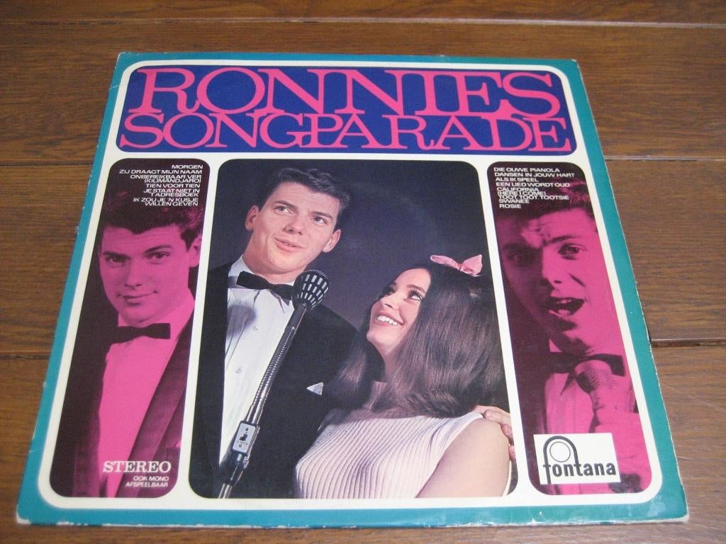 60s ronnie tober songparade lp, Cd's en Dvd's, Ophalen of Verzenden, Gebruikt, 12 inch, Pop