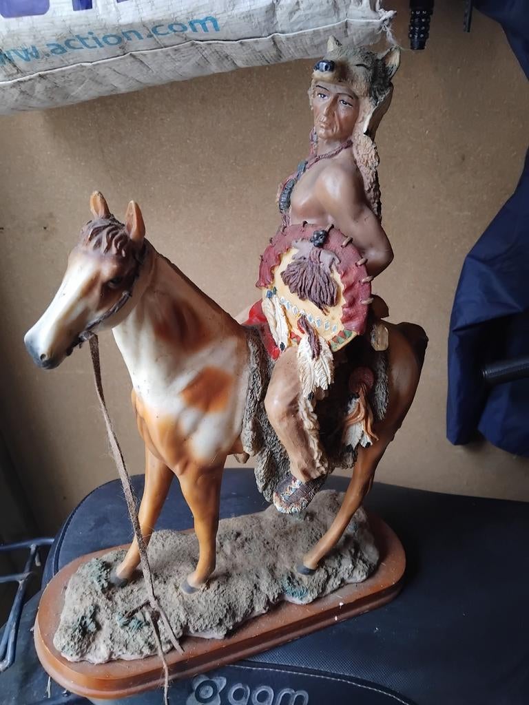 Paarden indiaan, Antiek en Kunst, Ophalen