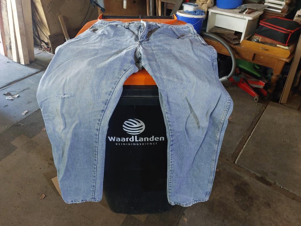 Vintage Wrangler Jeans Jaren ' 70 80 - Klassieke Pasvorm, Blauw, Wrangler, Overige jeansmaten, Ophalen of Verzenden