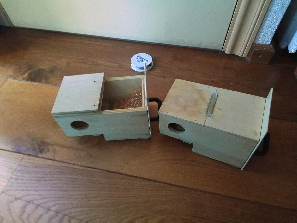 JH broed kooitjes, Dieren en Toebehoren, Vogels | Hokken en Kooien, Ophalen, Zo goed als nieuw, Hout, Broedkooi of Kweekkooi