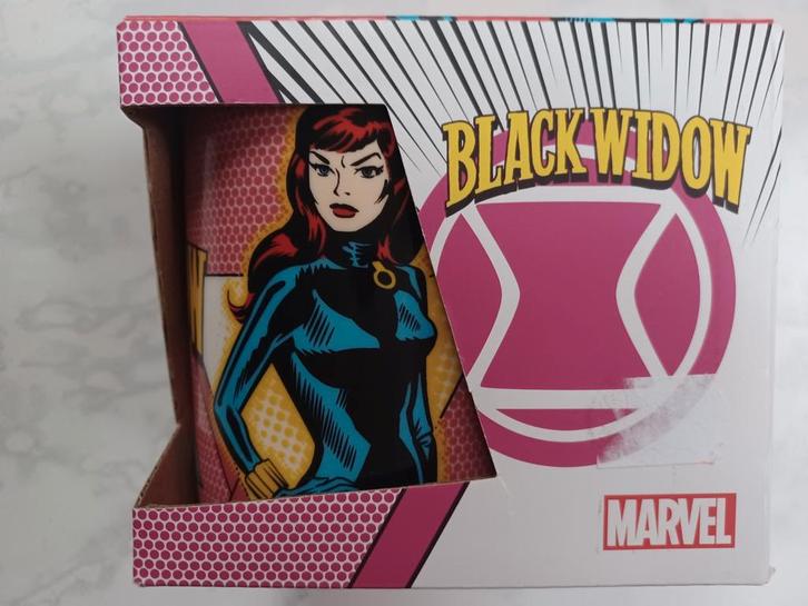 Marvel Black Widow Mok Beker - Nieuw in Doos, Huis en Inrichting, Keuken | Keukenbenodigdheden, Nieuw, Ophalen of Verzenden