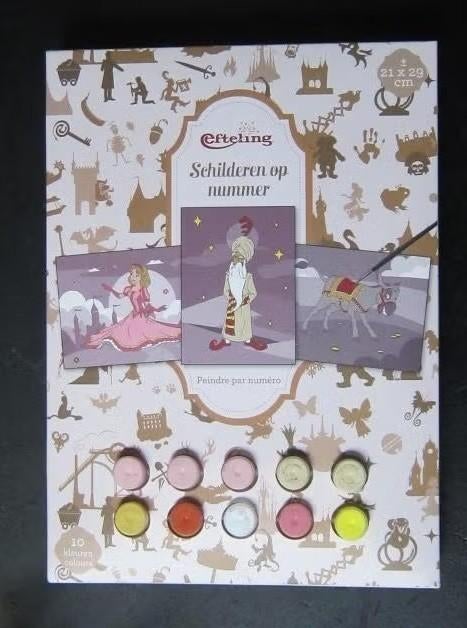 Efteling - Schilderen op nummer Fakir - Ezeltje Strekje, Ophalen of Verzenden, Nieuw, Gebruiksvoorwerp