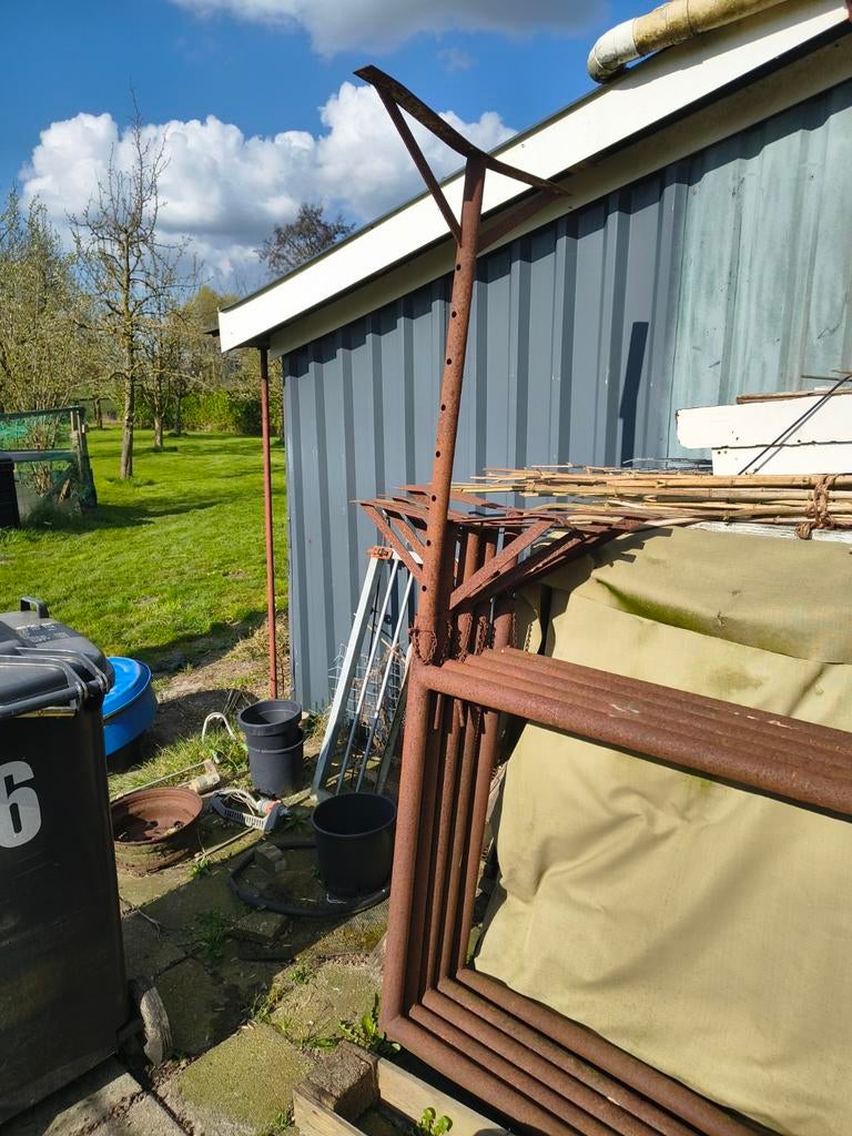 Steiger bokken verstelbaar, Ophalen, Gebruikt, Rolsteiger of Kamersteiger, 5 meter of hoger