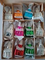 Oude kerstballen van glas kerkjes, Diversen, Ophalen of Verzenden