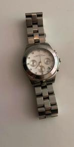 Marc jacobs zilver wit dameshorloge mbm3100, Overige merken, Staal, Staal, Polshorloge