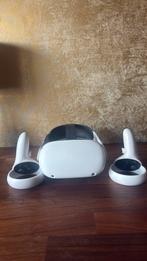 Oculus Quest 2 128GB + Elite strap + Grip Covers, Ophalen of Verzenden, Gebruikt, VR-bril, Overige platformen