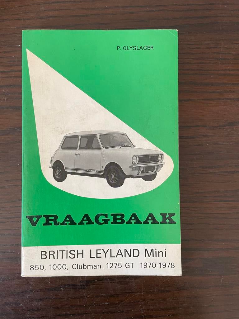 Vraagbaak British Leyland Mini 1970-1978, Ophalen of Verzenden