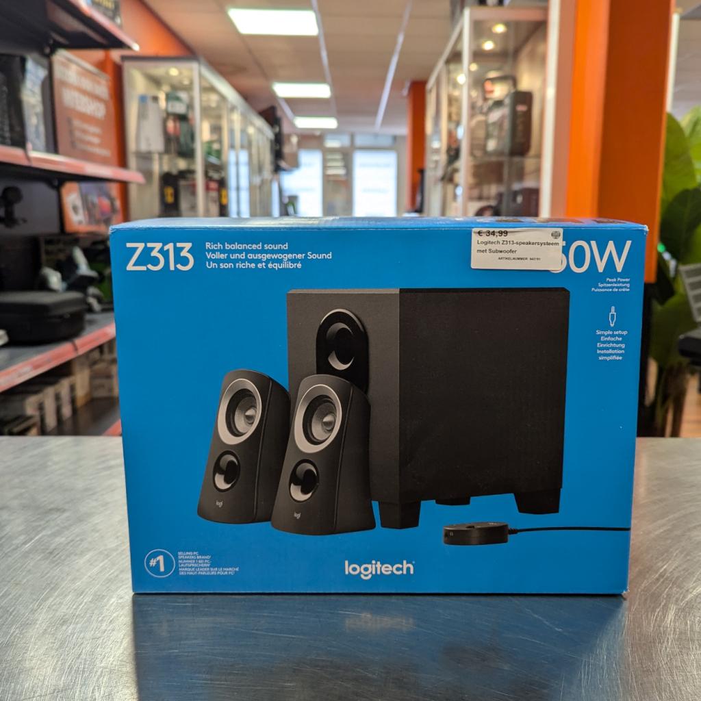 Logitech Z313-speakersysteem met Subwoofer, Logitech, Zo goed als nieuw, Support@logitech.com, EPFL - Quartier de l'Innovation
Daniel Borel Innovation Center
1015 Lausanne
Switzerland
