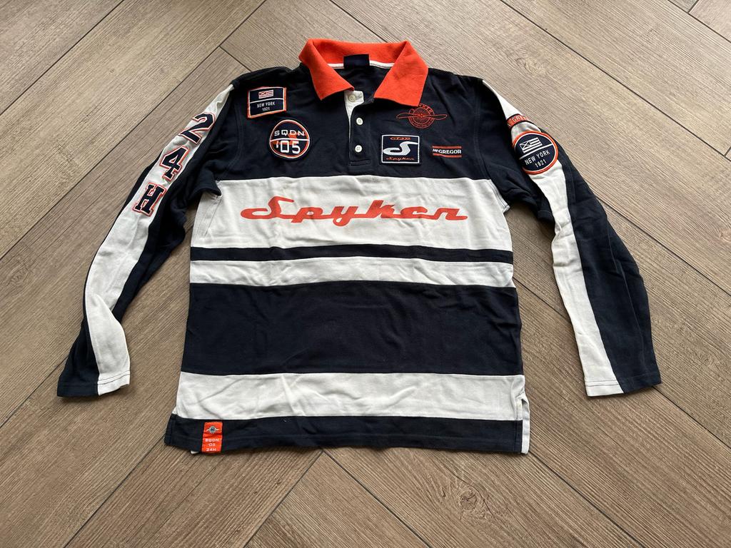 Gestreept McGregor polo Shirt Spyker maat M, Ophalen of Verzenden, Gedragen, Overige maten
