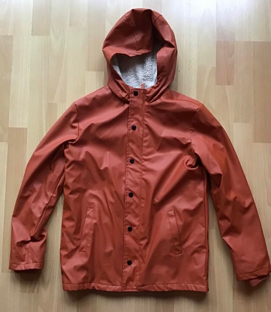 Hema gevoerde regenjas maat 158-164, Kinderen en Baby's, Kinderkleding | Maat 158, Zo goed als nieuw, Jongen, Jas, Ophalen of Verzenden