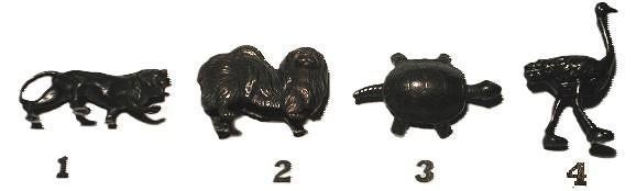 10- Ferrero kinder surprise metal wilde dieren en huisdieren, Verzamelen, Verrassingseieren, Ophalen of Verzenden, Zo goed als nieuw