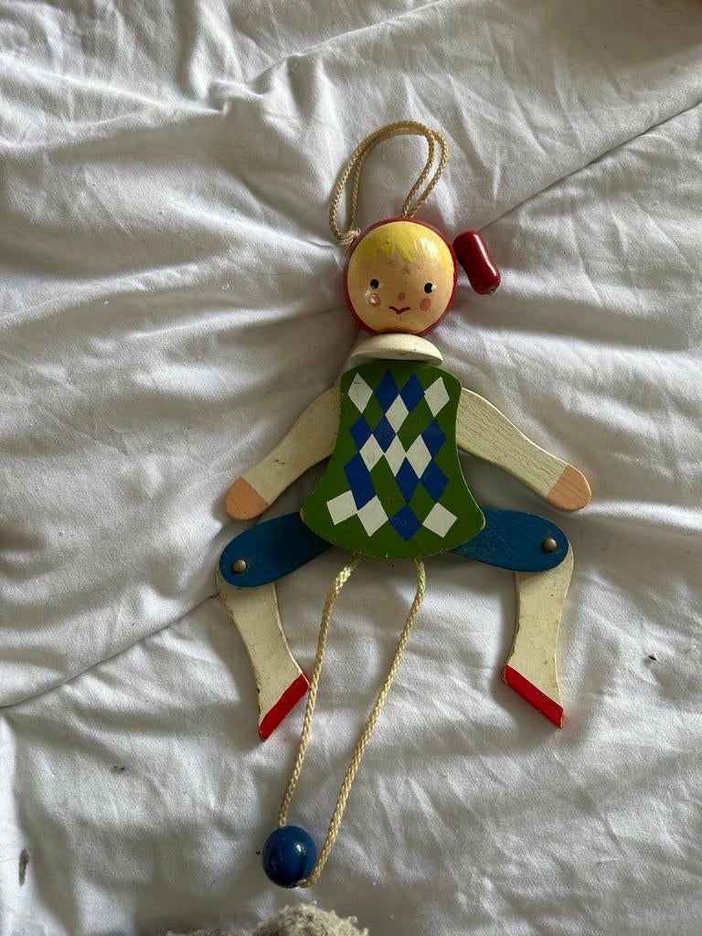 Oude trekpop, Verzamelen, Ophalen of Verzenden, Gebruikt