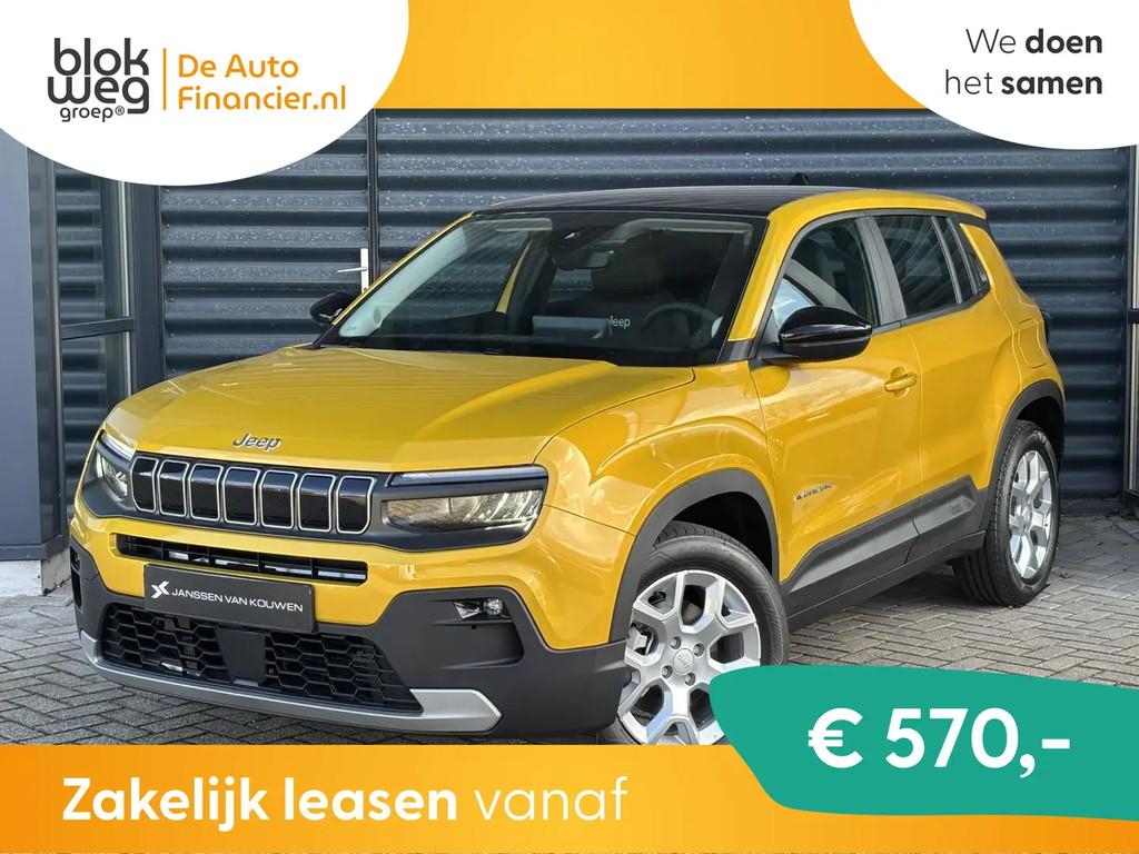 Jeep Avenger Altitude 54 kWh € 41.395,00, Auto's, Jeep, Automaat, Leder, Nieuw, Parkeersensor