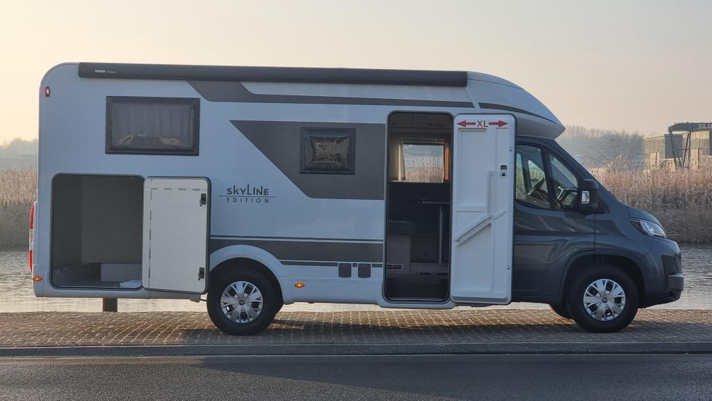 Bürstner Lyseo Time T 690 G Skyline Edition Gelimit, Caravans en Kamperen, Campers, Ringverwarming, Fiat, Tot en met 2, Bedrijf