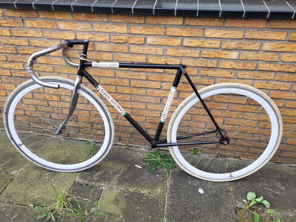 Fixie single speed vintage racefiets flip flop, Gios, Gios, 49 tot 53 cm, Ophalen
