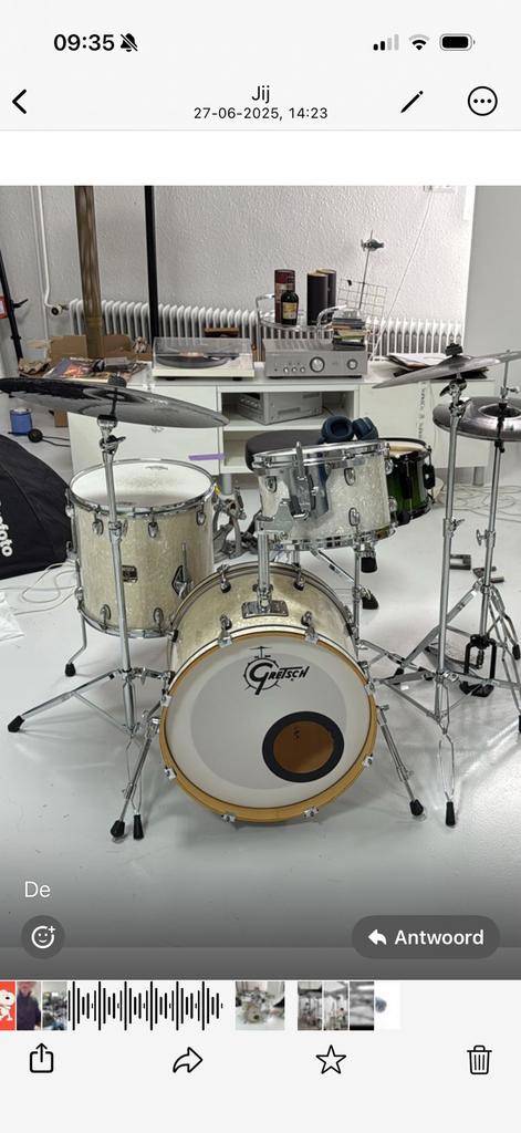 Gretsch Catalina Kit zonder snare bekkens, Muziek en Instrumenten, Drumstellen en Slagwerk, Ophalen of Verzenden, Zo goed als nieuw