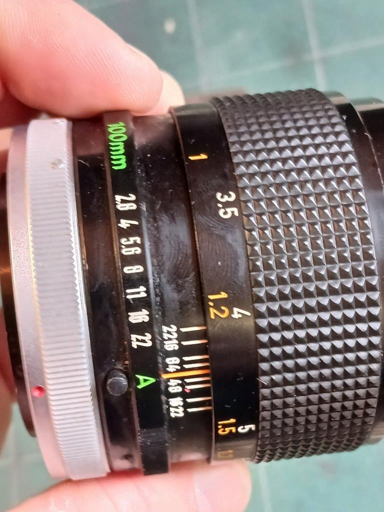 CANON FD vintage lenzen, Ophalen of Verzenden, Zo goed als nieuw