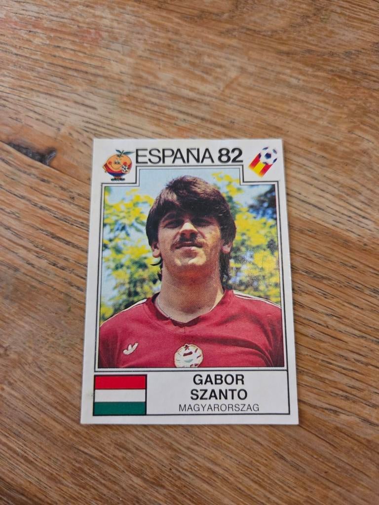 Panini WK 82, Ophalen of Verzenden, Zo goed als nieuw, Buitenlandse clubs, Poster, Plaatje of Sticker