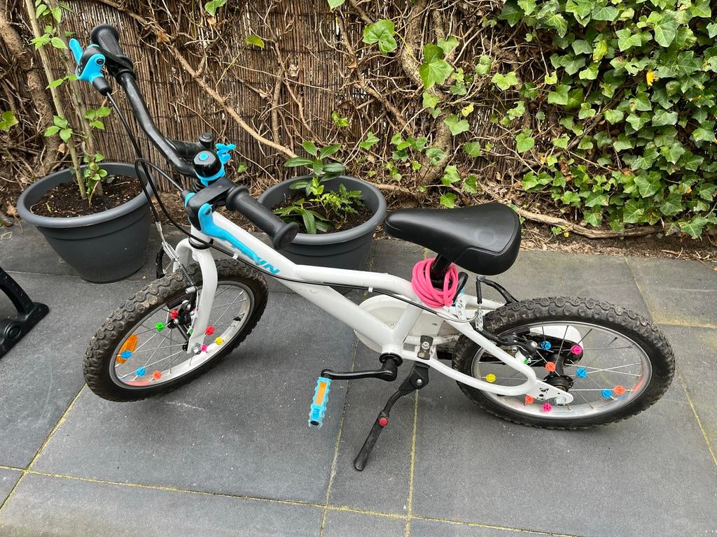 Btwin kinderfiets 16 inch, Ophalen, Gebruikt, 16 tot 20 inch