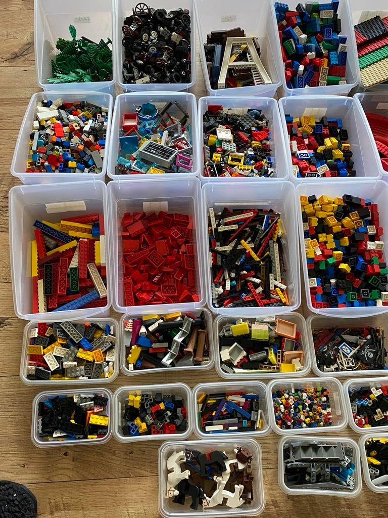 Lego blokjes etc., Ophalen, Gebruikt