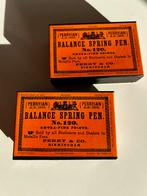 Vintage Perry & Co. "Balance Spring Pen" No.120 kroontjespen, Ophalen of Verzenden, Nieuw, Overige typen
