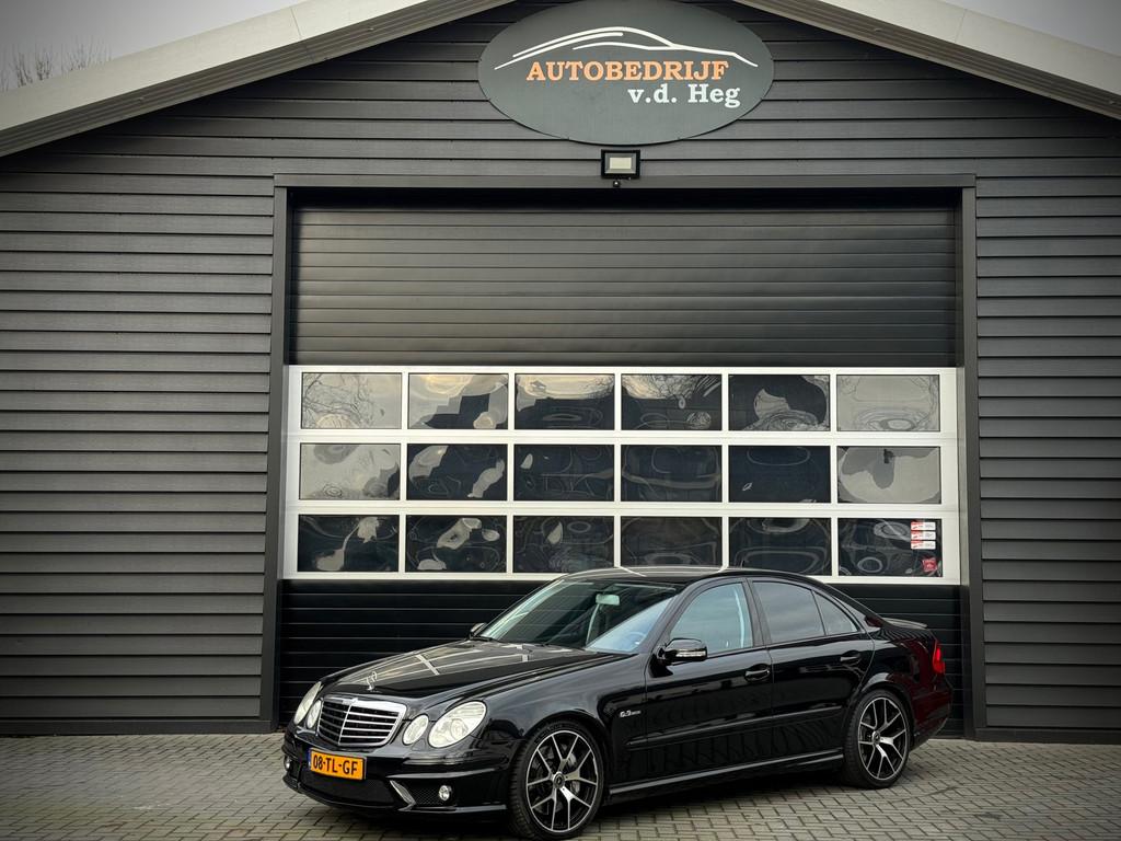Mercedes-Benz E-klasse AMG E63 NL Auto Uniek! 6.2 V8 514PK, Auto's, Mercedes-Benz, Automaat, Achterwielaandrijving, Gebruikt, Navigatiesysteem