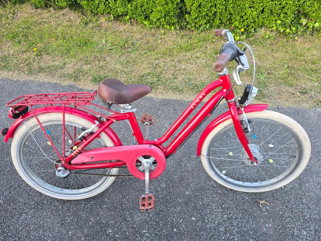 20 inch zeer leuke mooie btwin elops 900 meisjesfiets 3v., Ophalen, Zo goed als nieuw, 20 inch of meer, Btwin Decathlon