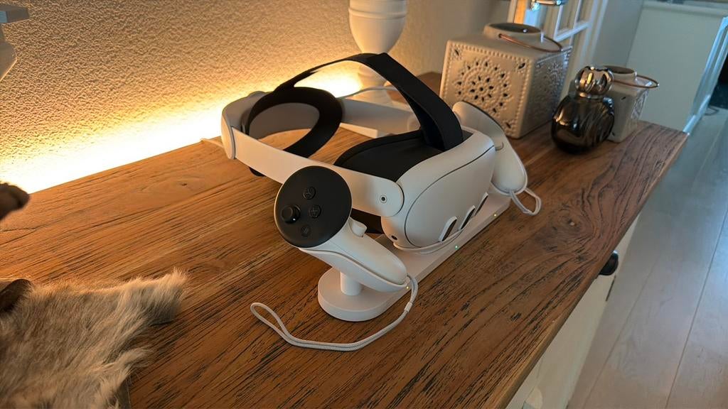 *Zie beschrijving* META Quest 3 512Gb - Complete starterkit, Spelcomputers en Games, Ophalen of Verzenden, Zo goed als nieuw, VR-bril