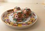 Vintage Chinees porseleinen theeservies met schotel, Ophalen of Verzenden