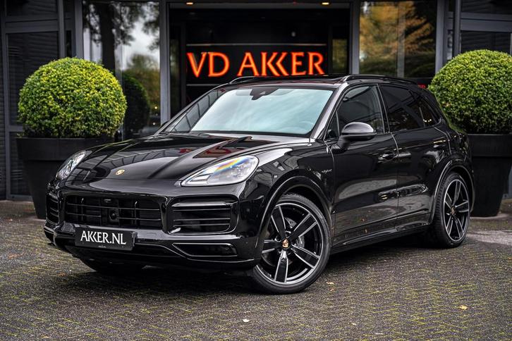 Porsche Cayenne E-Hybrid Platinum Edition SportDesign | Adap, Auto's, Porsche, Bedrijf, Te koop, Cayenne, Achteruitrijcamera, Adaptive Cruise Control