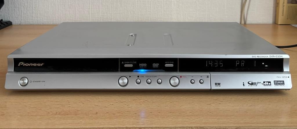 Zeer complete Pioneer DVD Recorder DVR-530H, Audio, Tv en Foto, Dvd-spelers, Gebruikt, Met harddisk, Dvd-recorder, Ophalen of Verzenden