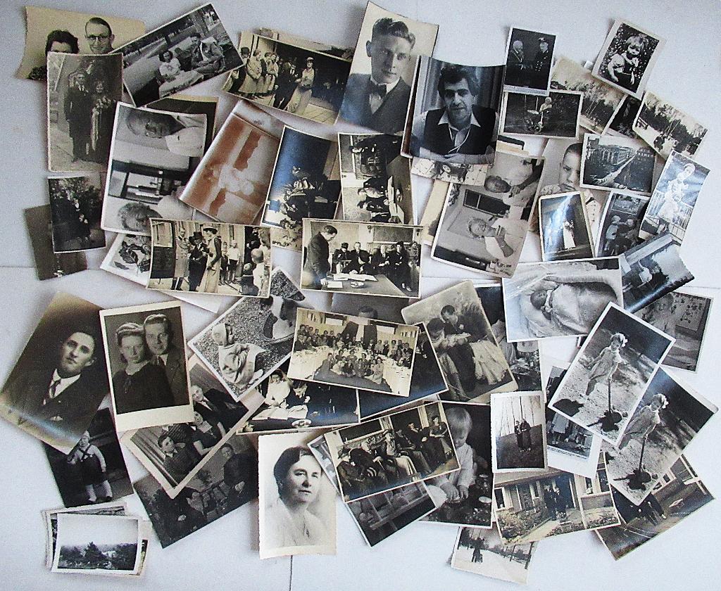 Grote partij foto's/kaarten koninklijke familie, historisch, Ophalen of Verzenden, 1940 tot 1960, Zuid-Holland