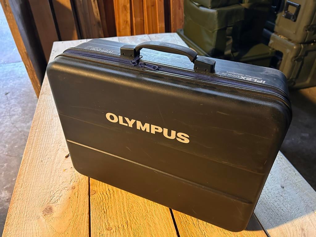 Olympus videoscope koffer, incl bezorgen, Ophalen of Verzenden, Zo goed als nieuw