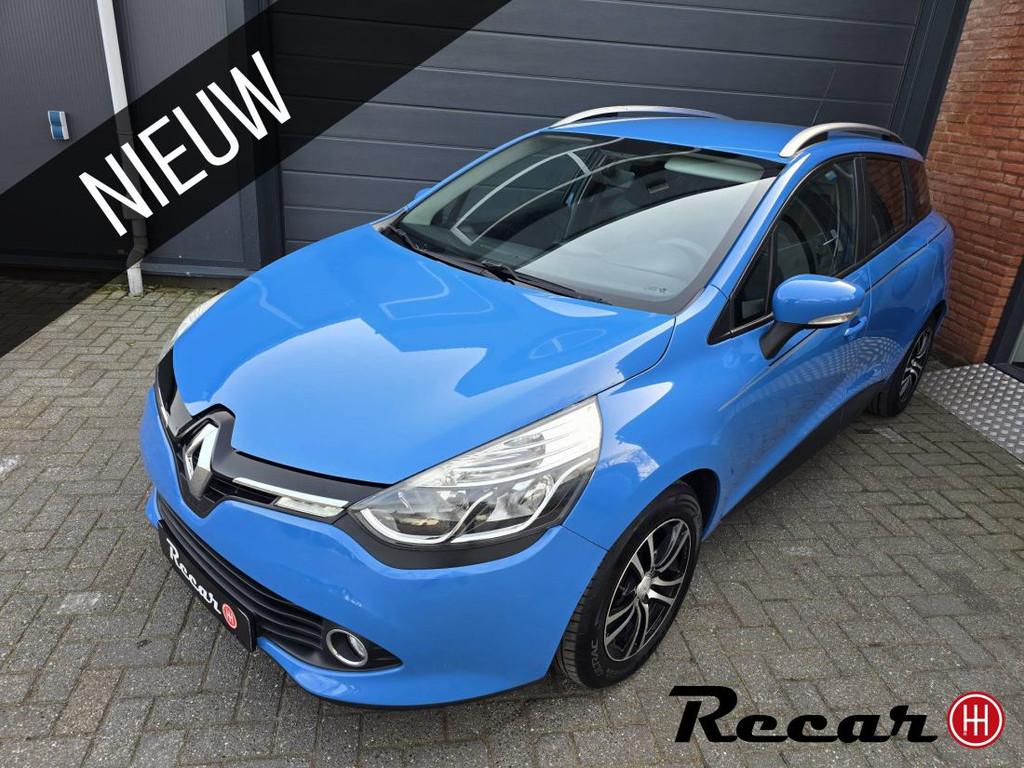 Renault Clio Estate - 1.2-16V Collection/84Dk/Pdc/Cruise/Tre, Gebruikt, 4 cilinders, Blauw, Navigatiesysteem