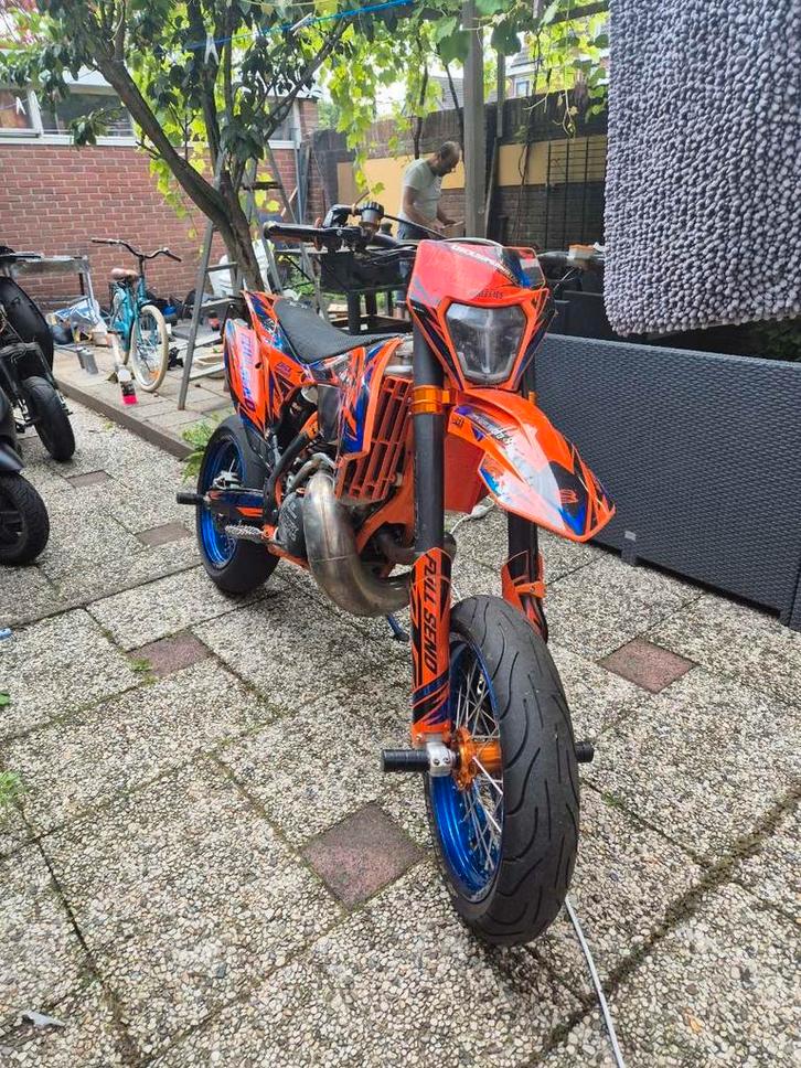 KTM supermoto A1 2takt, Motoren, Motoren | KTM, Particulier, SuperMoto, meer dan 35 kW, 1 cilinder, Minimaal motorrijbewijs A1