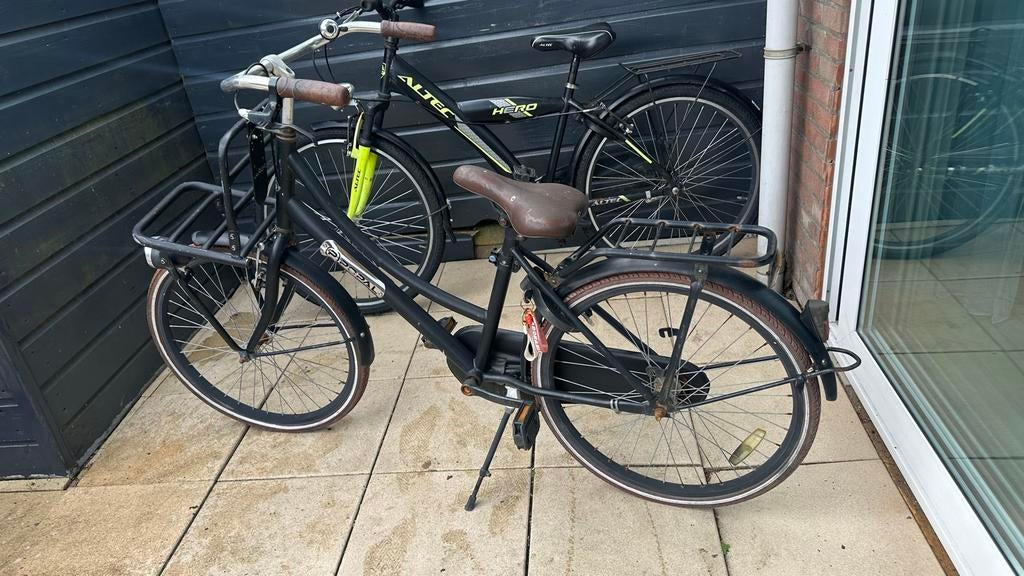 Popal meisjesfiets, Fietsen en Brommers, Fietsen | Meisjes, Ophalen, Gebruikt, 24 inch, Handrem