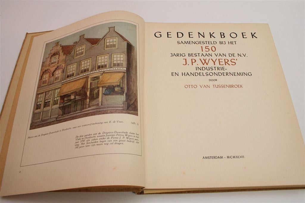 Gedenkboek Wyers [1797-1947] — Rijk geïllustreerd, Boeken, Ophalen of Verzenden, Gelezen