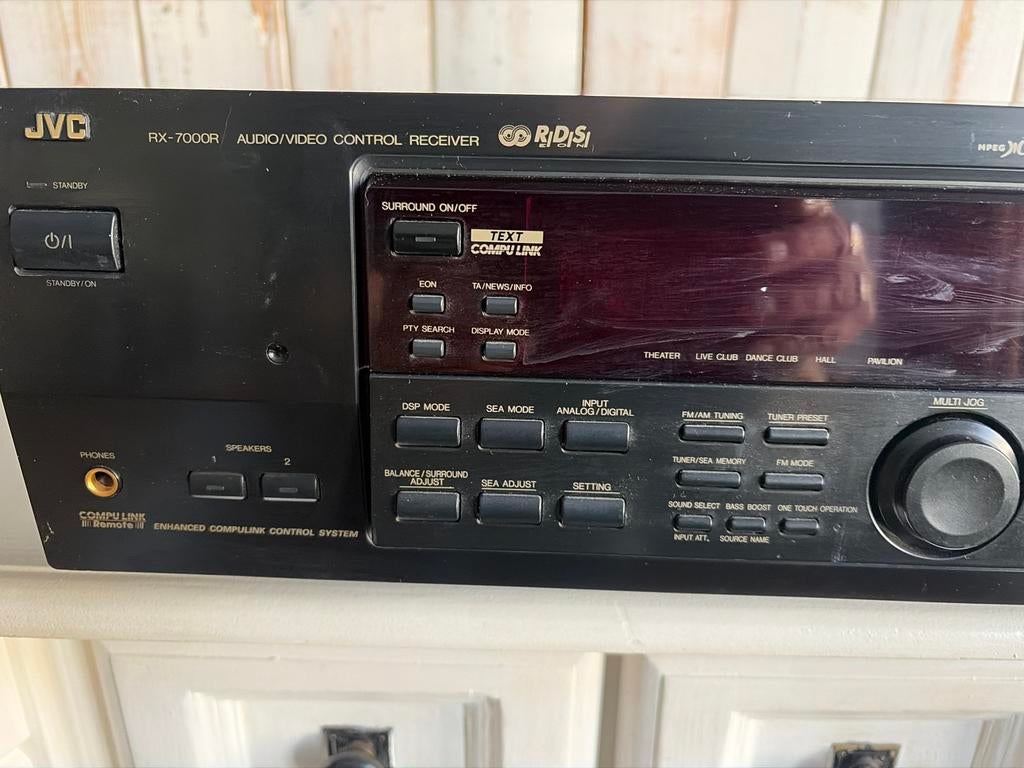 JVC RX-7000R Audio/Video Control Receiver, Ophalen, JVC, 60 tot 120 watt, Gebruikt