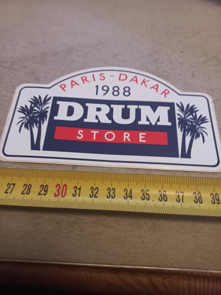 Paris dakar drum store 88, Verzamelen, Ophalen of Verzenden, Zo goed als nieuw
